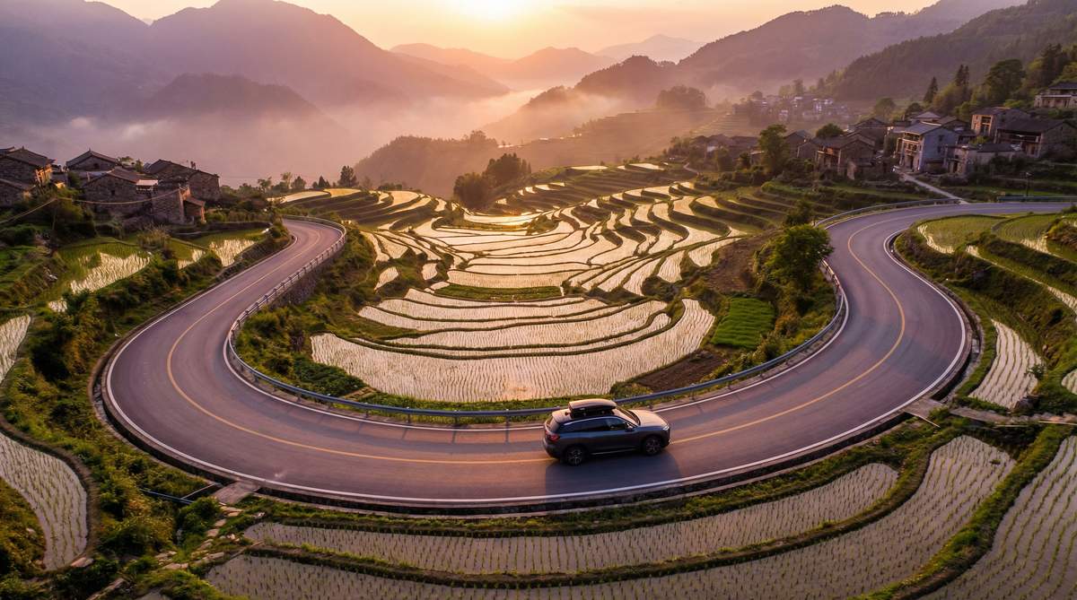 糖心vlog自驾视频航拍