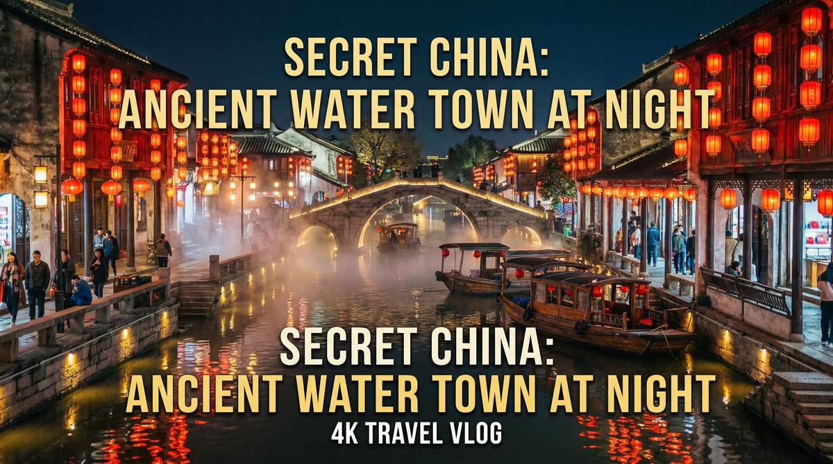 糖心vlog古镇夜景旅拍视频